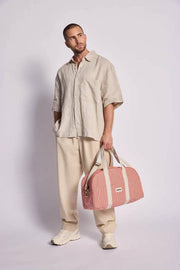 Hindbag Charlie ボウリング バッグ - レッド ストライプ
