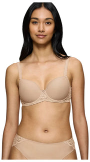 Triumph Amourette ワイヤーパッド入りブラジャー - スキンベージュ