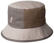 Kangol カーゴ カラーズ バケット ハット - ライトグレー マルチ