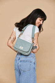 Hindbag Margault キルティング ショルダー バッグ - セージグリーン