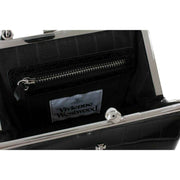 vivienne-westwood-embossed-croc-granny-frame-purse---black-35450622