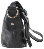 Vivienne Westwood Emma しなやかレザー ショルダーバッグ - ブラック