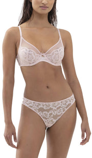 Mey Amazing String Lace Thong -Blossom Nude