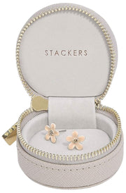 Stackers オイスター トラベル ジュエリー ボックス - トープ