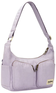 Hindbag Emile マルチポケット ショルダーバッグ - ライラック