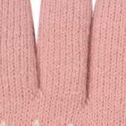 dents-jacquard-polka-dot-knitted-gloves---powder-pinkmint-green-34477901
