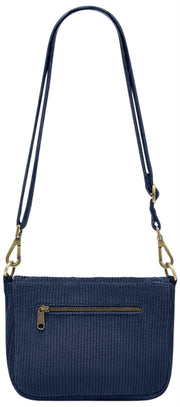 Hindbag Margault ショルダーバッグ - ベルベットネイビーブルー
