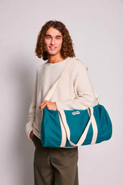 Hindbag Simon ダッフルバッグ - ピーコックブルー