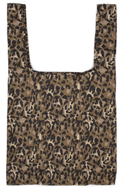 Kind Bag London Medium Reusable Bag -Leopard Brown