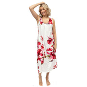 cyberjammies-isabella-floral-printed-jersey-long-nightdress---ox-blood-burgundypink-34514460