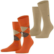burlington-everyday-mix-2-pack-socks---orangebeigebrown-34329636