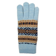 dents-jacquard-fair-isle-knitted-gloves---pale-blue-34477876