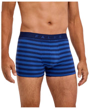 Falke Daily Comfort ストライプ ボクサー ブリーフ - ロイヤル ブルー
