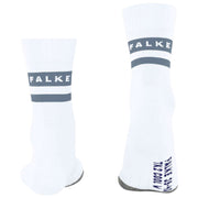 Falke TK2 Explore Cool トレッキング ソックス - ウールホワイト/ブルー