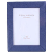 Byron and Brown Slim Classic Photo Frame 5x7 - Florence Blue