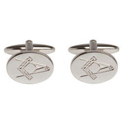 David Van Hagen Masonic Cufflinks - Silver