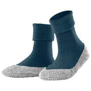 Falke Cosyshoe スリッパ ソックス - ベニス ナイト グリーン