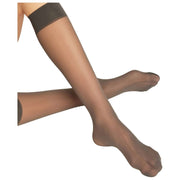 Falke マット デラックス 20 デニール ニーハイ ソックス - カーボン グレー