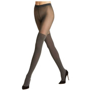 Falke オーバーニー 25 デニール タイツ - カーボン グレー