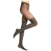 Falke オーバーニー 25 デニール タイツ - カーボン グレー