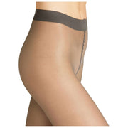 Falke Seidenglatt 15 デニール タイツ - カーボン グレー