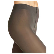 Falke Seidenglatt 40 デニール タイツ - カーボン グレー