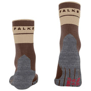 Falke TK 圧縮安定化トレッキング ソックス - チェスナット ブラウン