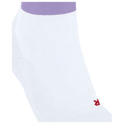Falke RU 圧縮安定化ランニング ソックス - ウールホワイト/ライラック