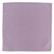 Michelsons of London Textured Geo Silk Tie and Pocket Square Set - Pink