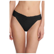 Natori Bliss Perfection クラシック Tバック - ブラック