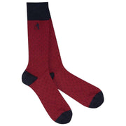 London Sock Company Ultimate Dash of Class 15 足ソックス ボックス セット - ブルー/ブラック/レッド