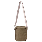 Roka Bond リサイクル キャンバス クロスボディ バッグ - Sea Spray Brown