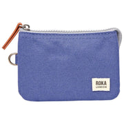 Roka Carnaby スモール リサイクル キャンバス ウォレット - オセアナ パープル