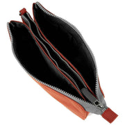 Roka Carnaby XL Recycled Canvas Crossbody Bag - Rooibos Orange