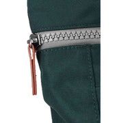 Roka Finchley A Medium Sustainable Canvas Backpack - Forest Green