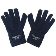 Superdry & Co ヘリテージ リブ ニット グローブ - エクリプス ネイビー