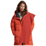 Superdry & Co Luxe Scarf - Flame Marl Red