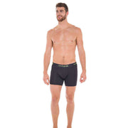 Comfyballs Performance Long Boxer - Charcoal/Viper Green