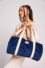 Hindbag Simon ダッフル バッグ - ベルベット ネイビー ブルー