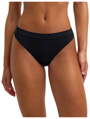 Falke Daily Seamless Tバック - ブラック