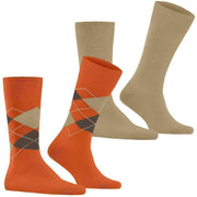 burlington-everyday-mix-2-pack-socks---orangebeigebrown-34329637