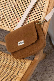Hindbag Margault テディ ショルダー バッグ - ブラウン
