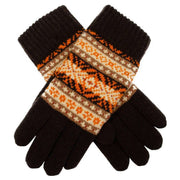 dents-jacquard-fair-isle-knitted-gloves---chocolate-brown-34477881