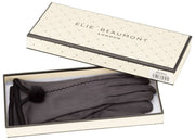 Elie Beaumont ポンポン グローブ - ダークグレー