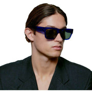 A.Kjaerbede Agnes Sunglasses - Dark Blue Transparent