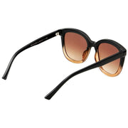 A.Kjaerbede Billy Sunglasses - Black/Brown Transparent