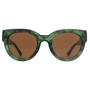 A.Kjaerbede Lilly Sunglasses - Green Marble Transparent