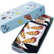 American Socks Frosty Fridge Gift Box Socks - White/Purple