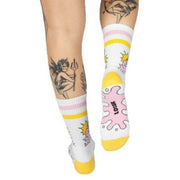 American Socks Loser Mid High Socks - White