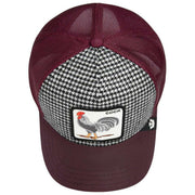 goorin-bros-dapper-rooster-houndstooth-trucker-hat---burgundy-35922903